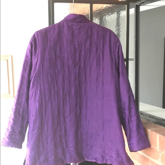 Black Velvet Reversible Jacket - Picture 6 of 6